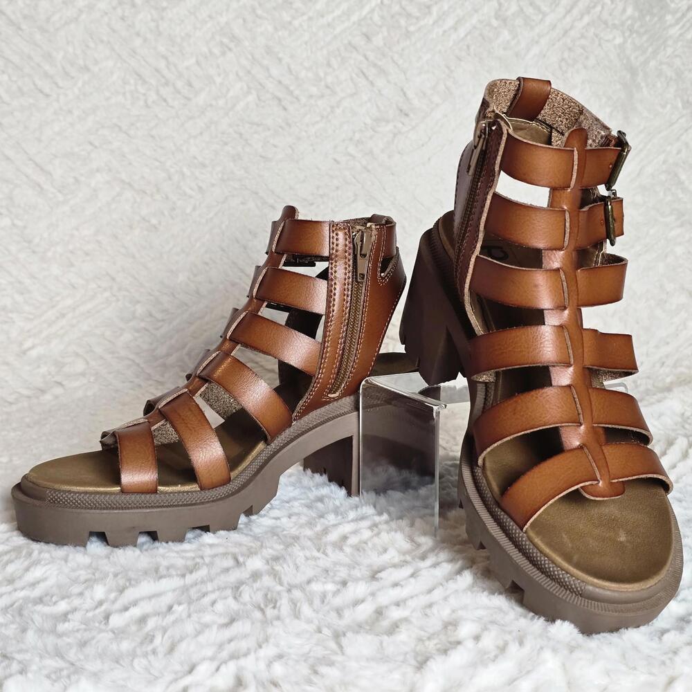 Pop Womens Sundress Heeled Sandals,